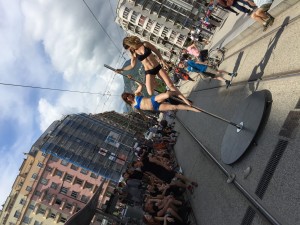 Pole Dance Addict Meylan et Voiron en représentation à Grenoble pour la fête des Tuiles