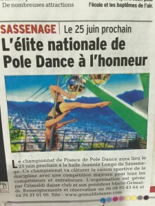 Championnat de France de Pole Dance à Grenoble 